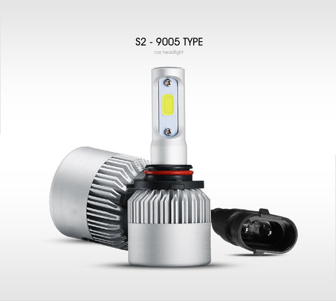Oslamp H4 H7 H11 H1 H13 H3 9004 9005 9006 9007 9012 COB LED Car Headlight Bulb Hi-Lo Beam 72W 8000LM 6500K Auto Headlamp 12v 24v