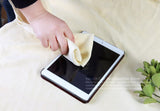 Natural Genuine Leather Chamois Shammy Sponge cloth Sheepskin Absorbent