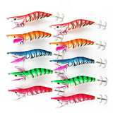 10pcs/lot 10cm 12cm Fishing artificial Sharp Squid Hook