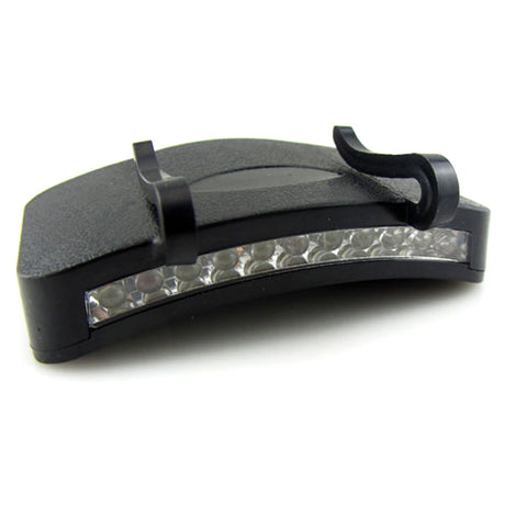 11 LED Clip-On Caplight White Light Lamp Cycling Hiking Camping Cap Light fishing