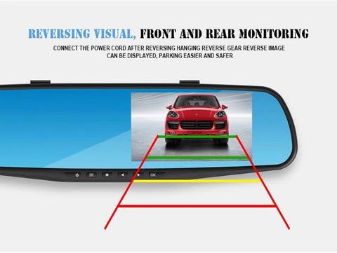 1080P Video dual cam Dash cam