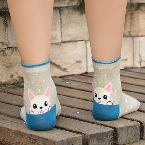 3D Printed heel Puppy Socks