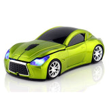 2.4GHz Infiniti Sports Car Wireless Mouse 1600 DPI Optical