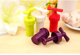 Manual Press Twist Cutter Crusher Cooking Tool Plastic