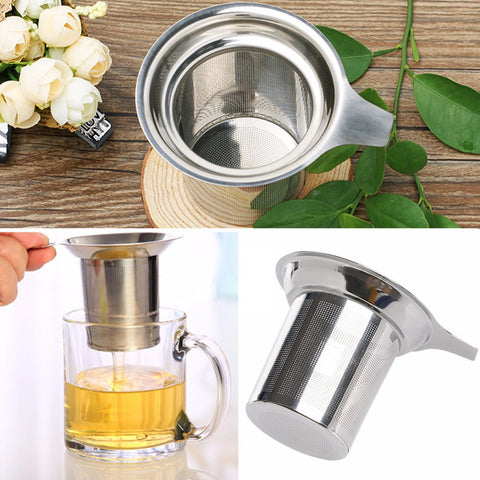11*9*7.8cm Stainless Steel Mesh Tea Infuser Reusable Tea Strainer Loose Tea Leaf Spice Filter