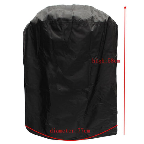 77cm Round Waterproof BBQ Stove Cover