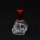 8 ML Mix Color Skull Shape Mini Small Empty Glass Spray bottle