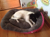 Pet Dog Bed Warming Dog House Soft Material 5 Colors
