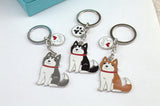 Alaska Husky Pendant Key Chain