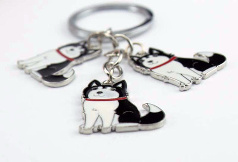 Alaska Husky Pendant Key Chain