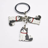 Alaska Husky Pendant Key Chain