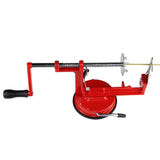 Manual Red Stainless Steel Twisted Potato Apple Slicer