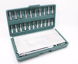 46pc Spanner Socket Set 1/4" Pro Car Repair Tool Set