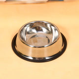 4 Sizes Stainless Steel Dog Bowls