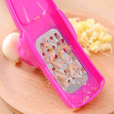 Multi-functional Plastic Stainless Steel Garlic Presses
