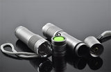 2000lm HighPower LED Flashlight Torch light Waterproof Mini Penlight Zoomable 18650