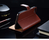 Leather Case For iPhone Plus Stand With Card Holder
