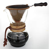 480 cc glass Drip Pot Woodneck Espresso coffee tool suit / high quality flannel bags