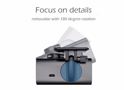 Full HD 1080P Gesture Induction Night Vision Black Box Dashcam