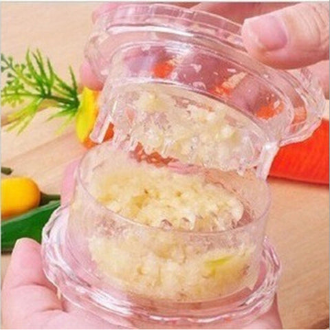 Garlic Crusher Grater Plastic Box