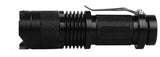 Mini Black CREE 2000LM Waterproof LED Flashlight 3 Modes Zoomable