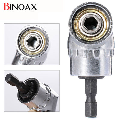 105 Degrees 1/4" Electric Hex Drill Bit Adjustable Hex Bit Angle Driver