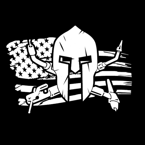 Welder Spartan Flag