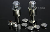 Motorbicycle Wheel Light New Flashing LED Car Bicycle Tyre Valve Caps Lamp Lights Free Shipping