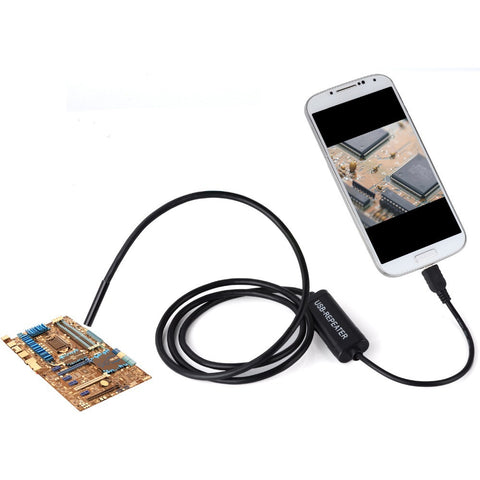 1M Android OTG Micro USB Endoscope 7mm Lens Waterproof Borescope Inspection Tube Camera for Samsung Galaxy Note 4 3 2 S6 S5 S4