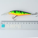 1PCS Super Quality  5 Colors 11cm 10.5g Hard Bait Minnow Fishing lures Bass Fresh Salt water 4#hook