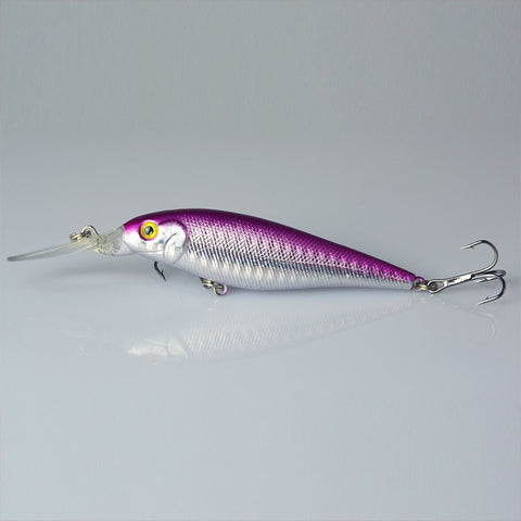 1PCS Super Quality  5 Colors 11cm 10.5g Hard Bait Minnow Fishing lures Bass Fresh Salt water 4#hook