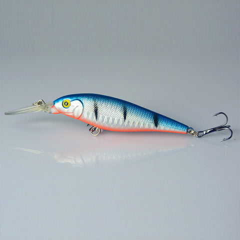 1PCS Super Quality  5 Colors 11cm 10.5g Hard Bait Minnow Fishing lures Bass Fresh Salt water 4#hook
