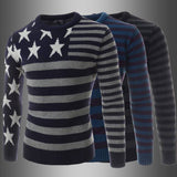 Patchwork Star Long Sleeve Sweater