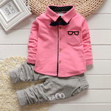 Baby Boy Long Sleeve t-shirt + pants suit boy Kids Clothing