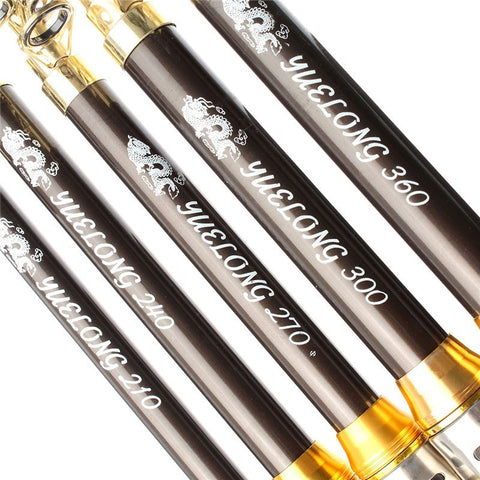 Carbon 2.1M 2.4M 2.7M 3.0M 3.6M Portable Telescopic Fishing Rod