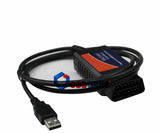 Auto Diagnostic Scan Tool ELM 327 USB Version V1.5 ELM327 Interface USB OBD2/OBDII CAN-BUS Plastic