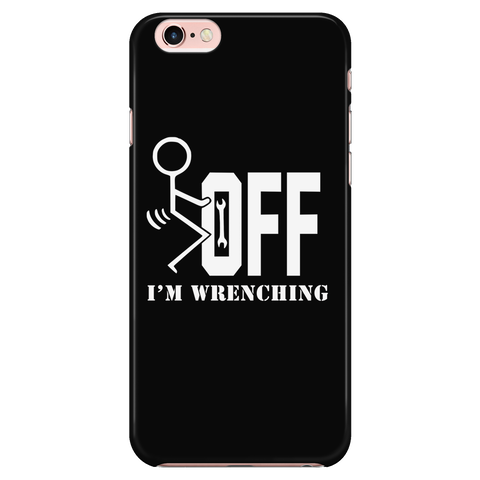 Eff off wrenching phone case