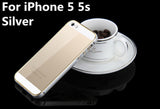 5S/6 6S Aluminum Skin+Clear PC Cover Hard Back Phone