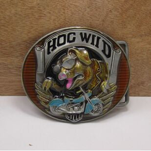 Mechanic Belt Buckle Metal Western Hip Hop Design Suitable for