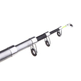 Telescopic 2.1/ 2.4/2.7M Portable Glass Fiber Carp Fishing Rod Ultra Light