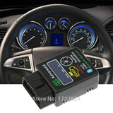 Advanced MINI ELM 327 V2.1 Black Bluetooth OBD2 Car CAN Wireless Adapter Scanner Tool