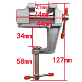 New Mini vise DIY tool Aluminum alloy small vise