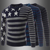 Patchwork Star Long Sleeve Sweater