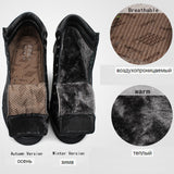 Handmade Genuine leather warm fur plus size men winter shoes,full grain leather Super warm men winter shoes for Russian