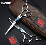 Kasho professional hair scissors hairdressing thinning scissors barber tijera peluqueria forbici capelli shear tesoura ciseaux