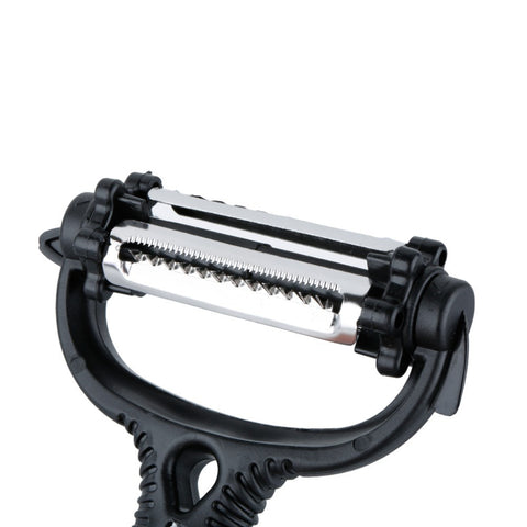 Multifunctional 360 Degree Rotary Peeler with 3 blades