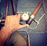vintage motorcycle double slider wrench