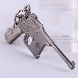 2015 Novelty Items Vintage Adventure Time AK47 Gun Men Keychain Punk Keychain Key ring Jewelry Car Accessory Gift For Men