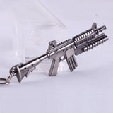 2015 Novelty Items Vintage Adventure Time AK47 Gun Men Keychain Punk Keychain Key ring Jewelry Car Accessory Gift For Men