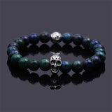 black Lava stone buddha bracelet Many colors to choose!